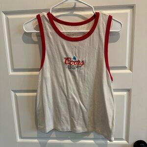 Coors Light Beer Super Soft Stretchy Tank Top